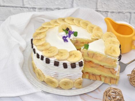 rolat torta s bananama